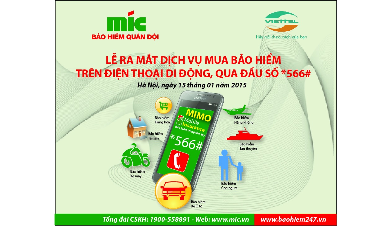 Ra mắt dịch vụ “Mua bảo hiểm trên điện thoại di động” MIMO - 1 Ra mắt dịch vụ “Mua bảo hiểm trên điện thoại di động” MIMO