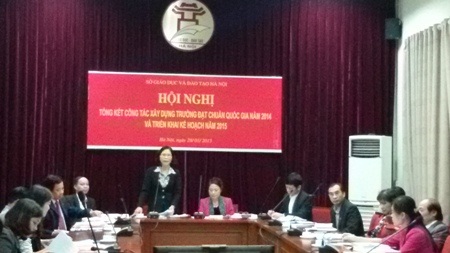 Hà Nội: Khó khăn xây dựng trường chuẩn quốc gia - 1 Hà Nội: Khó khăn xây dựng trường chuẩn quốc gia