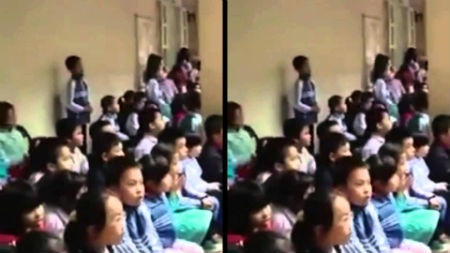 Những hình ảnh xấu xí của… giáo dục - 2 Hàng trăm học sinh
tiểu học thuộc làu ca khúc “hit” của Sơn Tùng M-TP