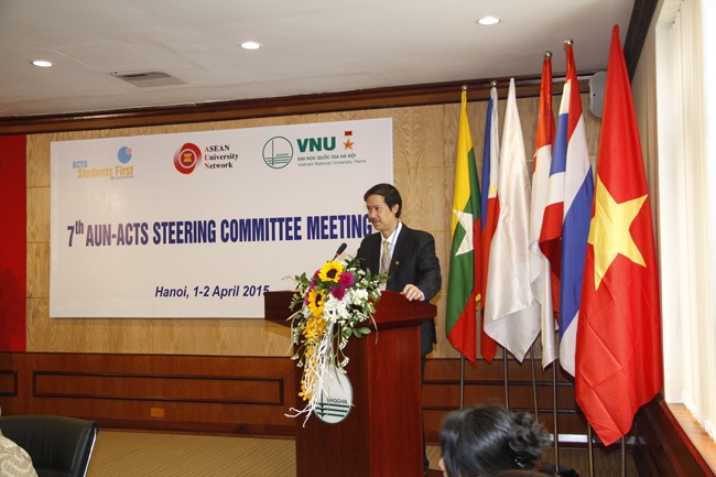 Công nhận tín chỉ giữa các trường đại học khu vực Đông Nam Á - 3 Phó Giám đốc ĐHQGHN Nguyễn Kim Sơn