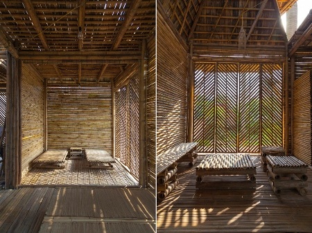 Nhà tre Việt Nam đoạt giải nhất giải thưởng quốc tế WAN Small Spaces - 5 Không gian bên trong Nhà tre