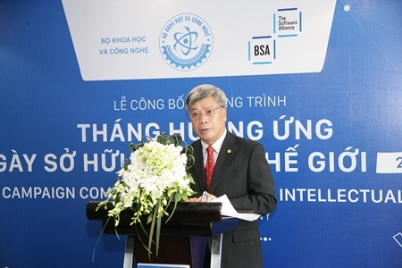 “Tháng hưởng ứng Ngày sở hữu trí tuệ thế giới 26/4” - 1 Thứ trưởng Bộ Khoa học và Công nghệ Trần Việt
Thanh