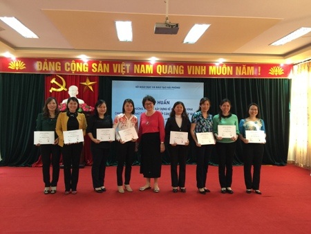 Hải phòng: Nâng cao nghiệp vụ theo chuẩn quốc tế cho giáo viên mầm non