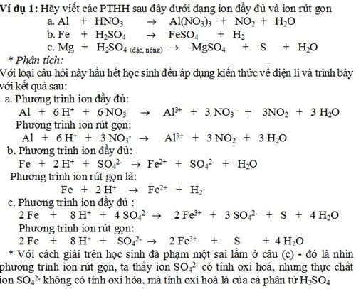 Bí quyết làm tốt các bài thi trắc nghiệm Hóa học - 2 Tránh những “bẫy” về cách hiểu và
vận dụng kiến thức
