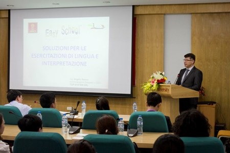 Trường ĐH Hà Nội ứng dụng công nghệ Multimedia vào dạy và học - 3 Trường ĐH Hà Nội ứng dụng công nghệ Multimedia vào dạy và học