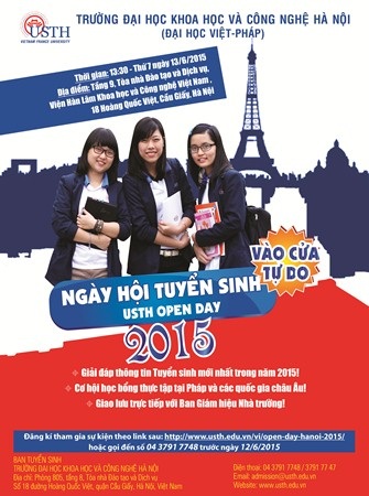 ĐH Việt Pháp tổ chức Ngày hội Tuyển sinh - 1 ĐH Việt Pháp tổ chức Ngày hội Tuyển sinh