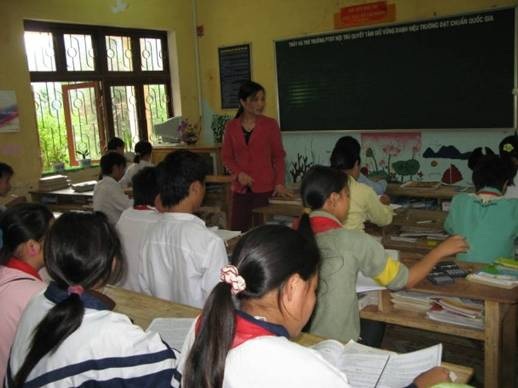 Để có được lớp học đông đủ sau Tết
  như thế này không phải dễ ở huyện Mường Khương.