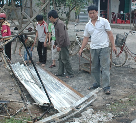 Cháy cửa hàng điện tử - điện lạnh, gần 1 tỷ đồng bốc hơi