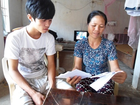 Mặc dù không đỗ tốt nghiệp THPT nhưng Thành vẫn được các trường CĐ-TCCN săn đón.