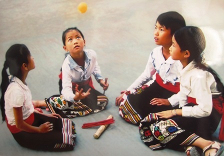 Chơi chuyền tính điểm của Nguyễn Thế Dương (Thanh Hóa)