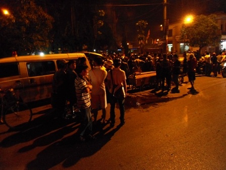 Hiện trường vụ tai nạn làm 1 nam sinh lớp 11 tử vong