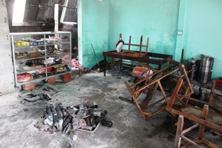 Hiện trường vụ cháy