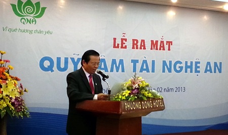 Ông Lê Doãn Hợp - nguyên Bộ trưởng Bộ TT&TT làm Chủ tịch Hội đồng quản lý Quỹ Tâm Tài.