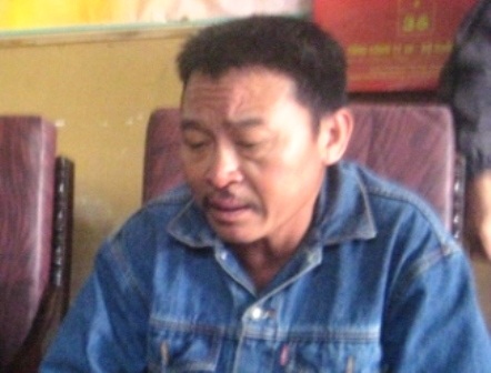 Anh Nguyễn Quốc Hồng trình bày sự việc với PV