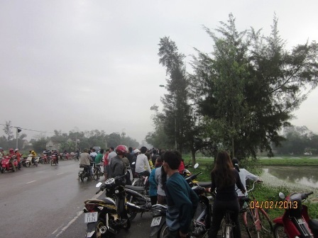 Vụ việc thu hút nhiều người hiếu kỳ