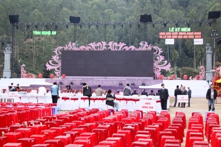 Đến 17h chiều ngày 23/2, mọi công tác cho lễ 