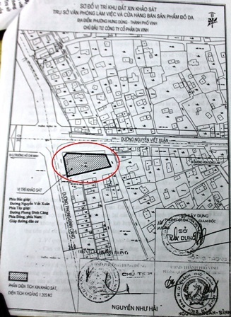 Vị trí chợ Nhà Đỉn hiện tại được coi là khu đất vàng