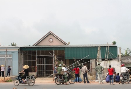 Chính quyền xã Diễn Thịnh thiếu kiên quyết trong việc giải tỏa hành lang ATGT QL1A?