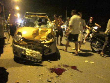 Vụ tai nạn giao thông nghiêm trọng khiến 4 người bị thương nặng