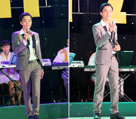 Thí sinh Đậu Thành Tài (SBD 110) thể hiện hai bài hát: