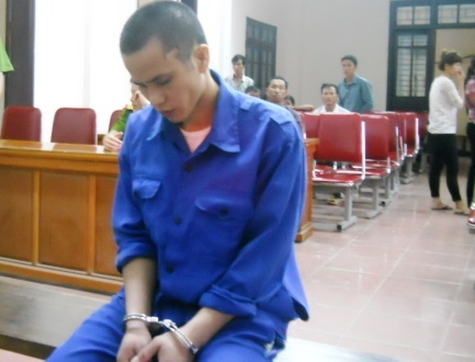 Bị cáo Nguyễn Cảnh Linh tại phiên tòa