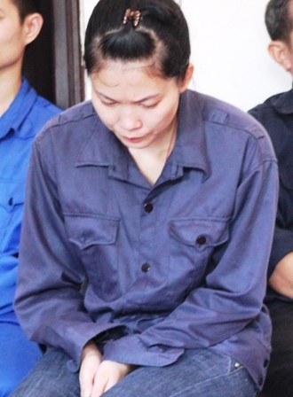 Bị cáo Trần Thị Ngọc Hà tại phiên tòa