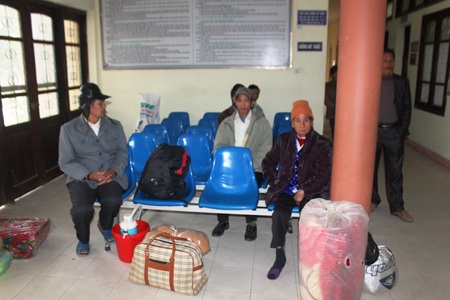 Bệnh nhân điều trị tại bệnh viện tâm thần Nghệ An (Ảnh: Doãn Hòa)