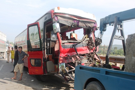 Hiện trường vụ tai nạn 