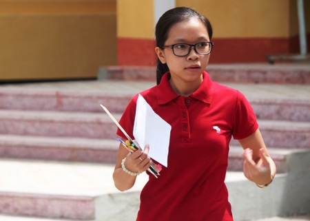 Thí sinh Cao đẳng hoàn thành môn thi cuối