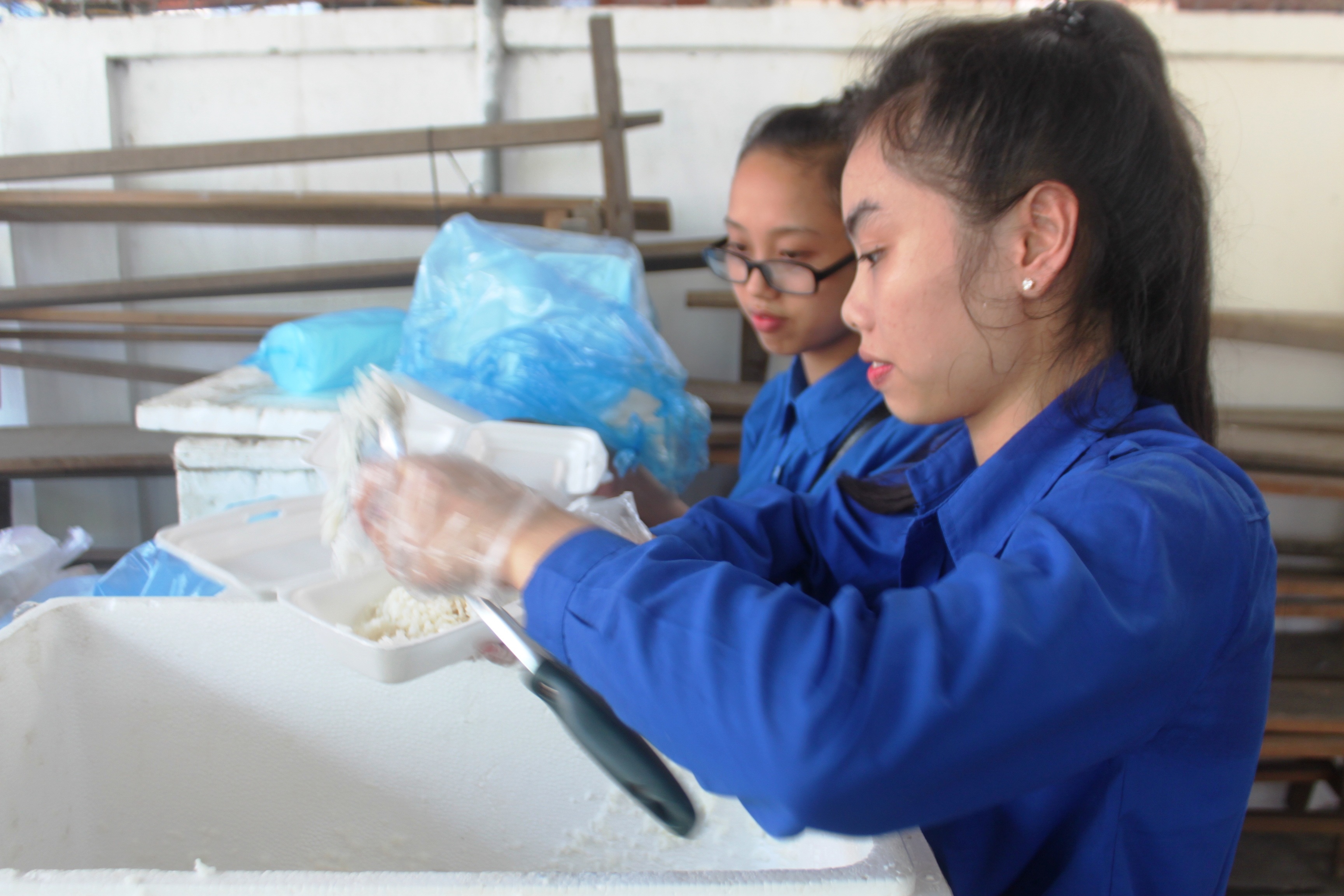 Từ chuẩn bị cơm hộp