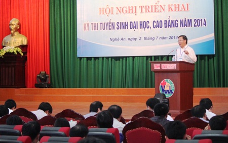 Cụm thi Vinh sẵn sàng đón 47.000 thí sinh