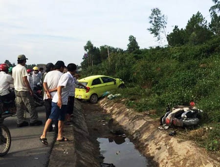 Hiện trường vụ tai nạn