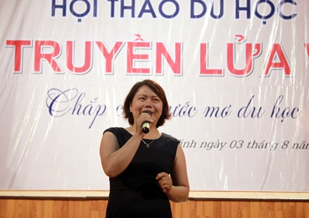 Chị Đào Thị Hằng (thường gọi là Hằng mắm ruốc) chia sẻ: “Nơi nào có ý chí nơi đó có con đường”.