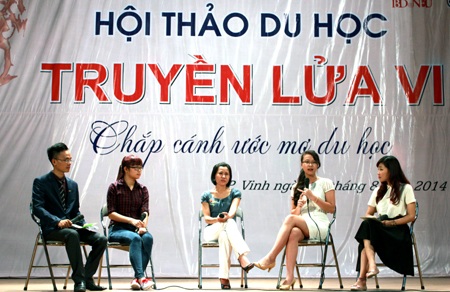 Nghệ An: Hơn 1000 bạn trẻ thổi bùng khát khao du học