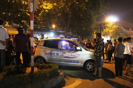 Hiện trường vụ tai nạn