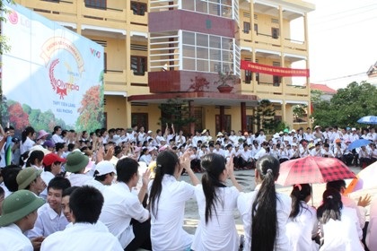 Tưng bừng điểm cầu trường THPT Tiên Lãng trước giờ “G” - 2