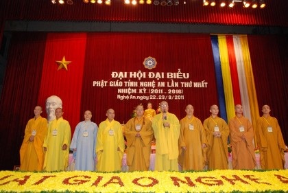 Long trọng Đại hội Đại biểu Phật giáo tỉnh Nghệ An lần thứ nhất - 6