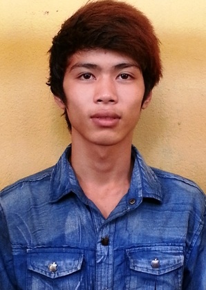 Đối tượng Vũ Đình Hiện tại cơ quan công an.