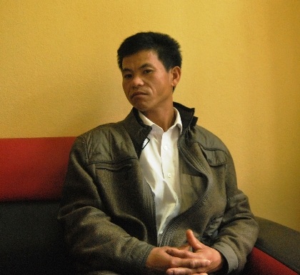 Ông Thào Xuân Thành, Chủ tịch UBND xã Bản Phố lo lắng khi chưa