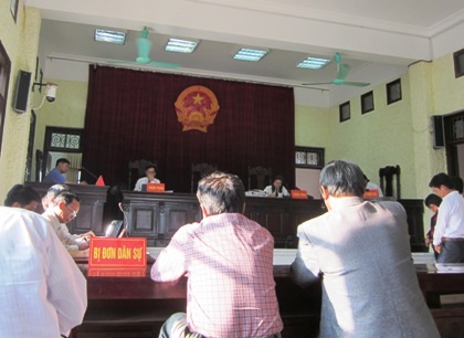 Ông Hoàng Văn Tuyển - Giám đốc Công ty CP CNTT Trường Xuân gửi đơn kêu cứu đến báo điện tử