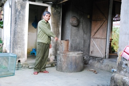 Thi thể bà T được phát hiện dưới giếng trong tình trạng bị trói chặt.