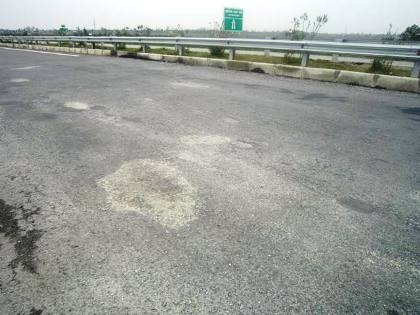 Chủ phương tiện lo lắng khi đi trên đường cao tốc có quá nhiều điểm vá víu gập ghềnh.