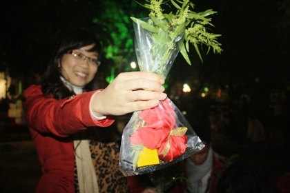 Mỗi một túi muối, lộc như thế này có giá 30 nghìn đồng.