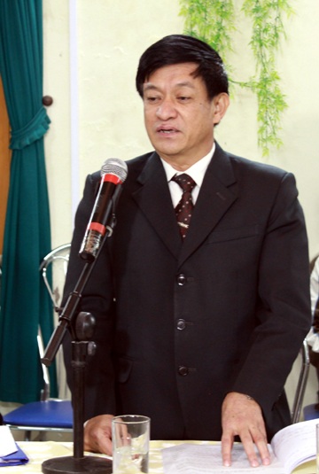 Nguyên chủ tịch UBND huyện Tiên Lãng chuẩn bị hầu tòa.