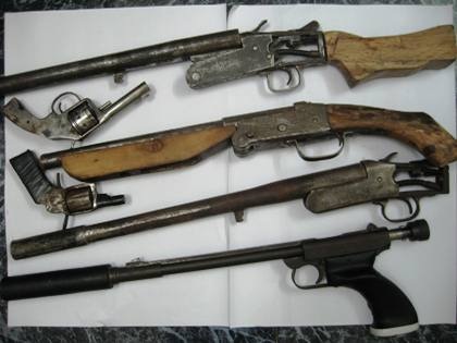 Liên tiếp các vụ tàng trữ súng trái phép bị bắt tại Quảng Ninh.