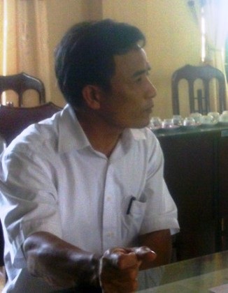 Lãnh đạo Phòng PC 68 Công an tỉnh Nam Định cảm ơn thông tin báo