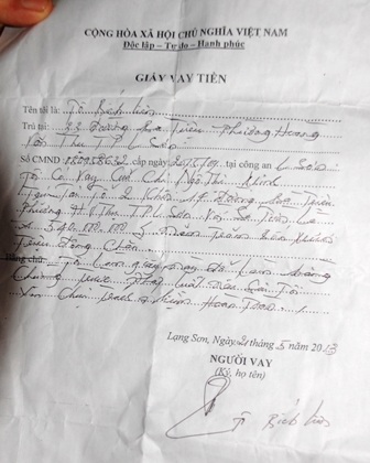 Bà Ngô Thị Minh chết đứng khi toàn bộ số tiền giành dụm mua nhà đã bị lừa sạch.