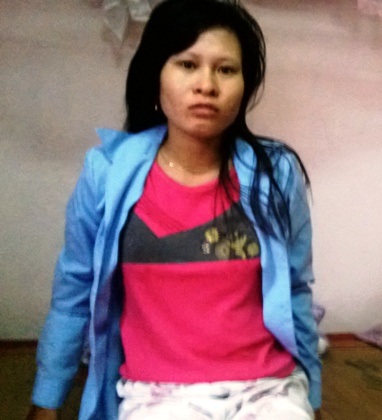 Thai phụ Bùi Thị Thoan bị ảnh hưởng nặng nề cả sức khỏe và tinh thần sau khi bị hỏng thai.