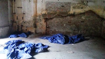Thủ đoạn của đại gia Hà Thành lừa gán "sổ đỏ" của dân vào ngân hàng - 3 Kho hàng của công ty Đại gia trống trơn.