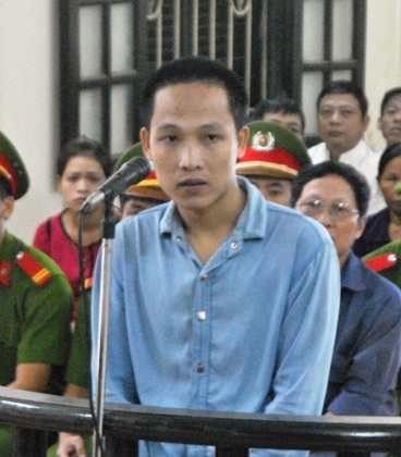 Bị cáo Lê Văn Hiếu bị tuyên phạt 13 năm tù.